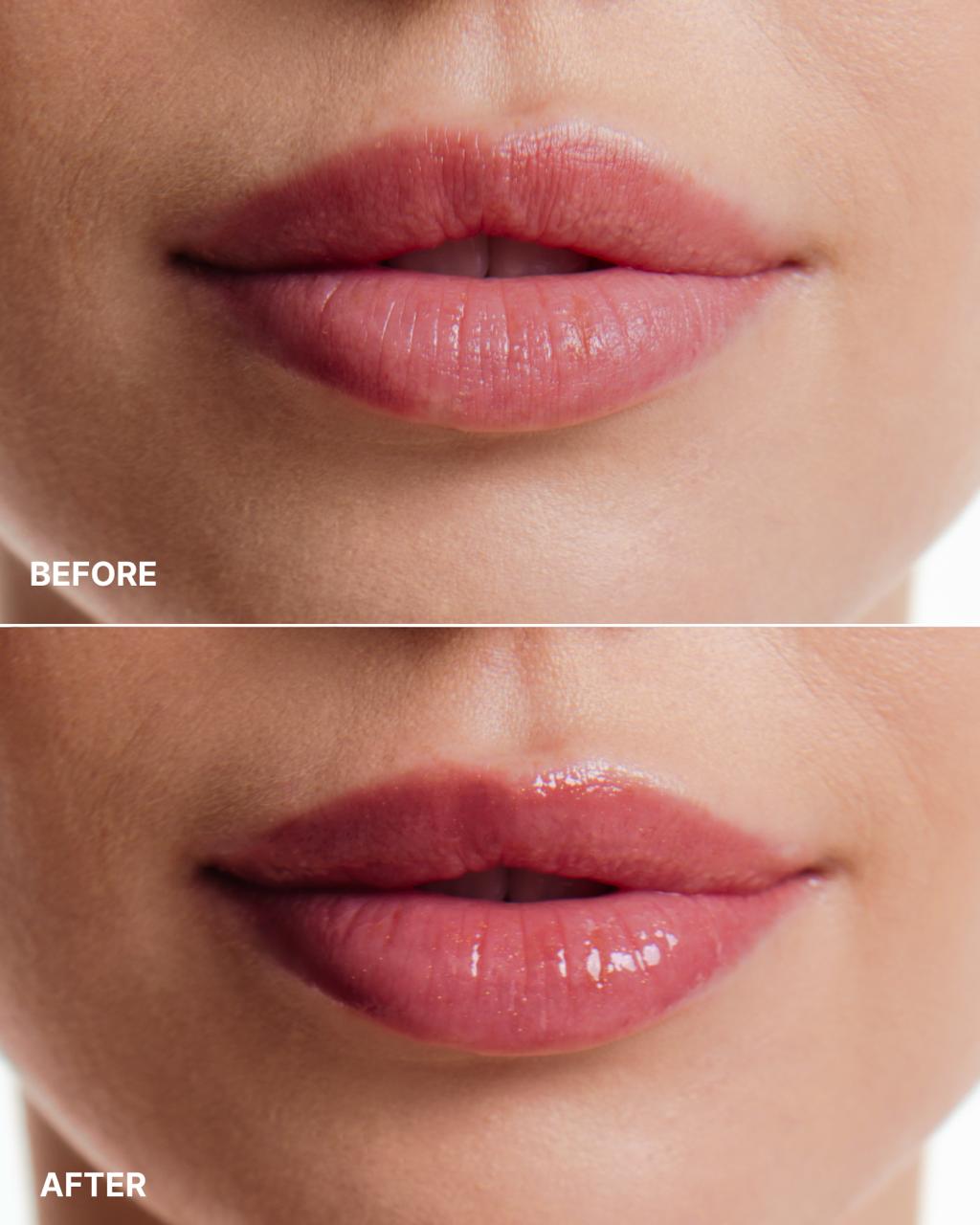Lipss Lip Gloss Alter Ego Before/After