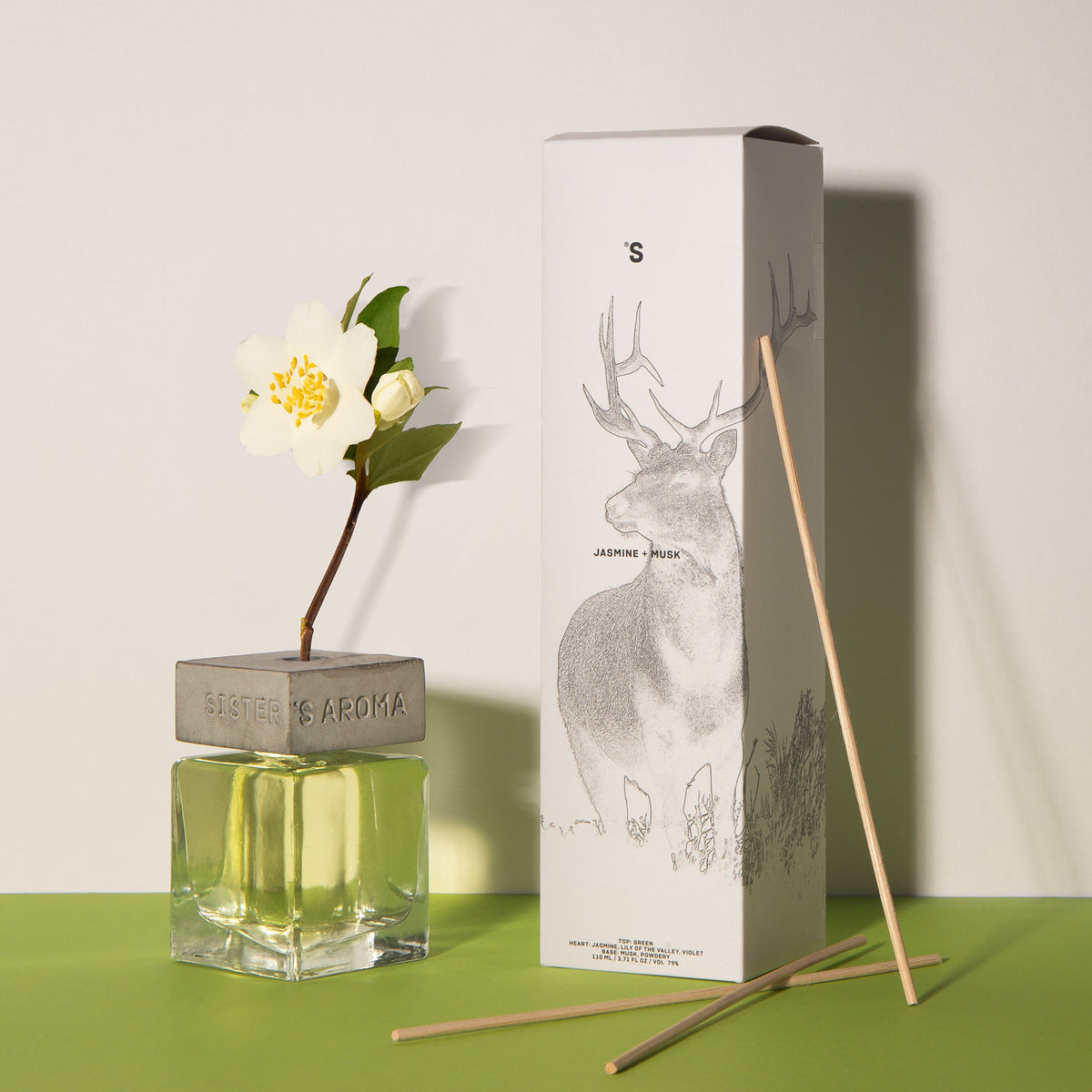 Sister's Aroma Home Fragrance Jasmine + Musk