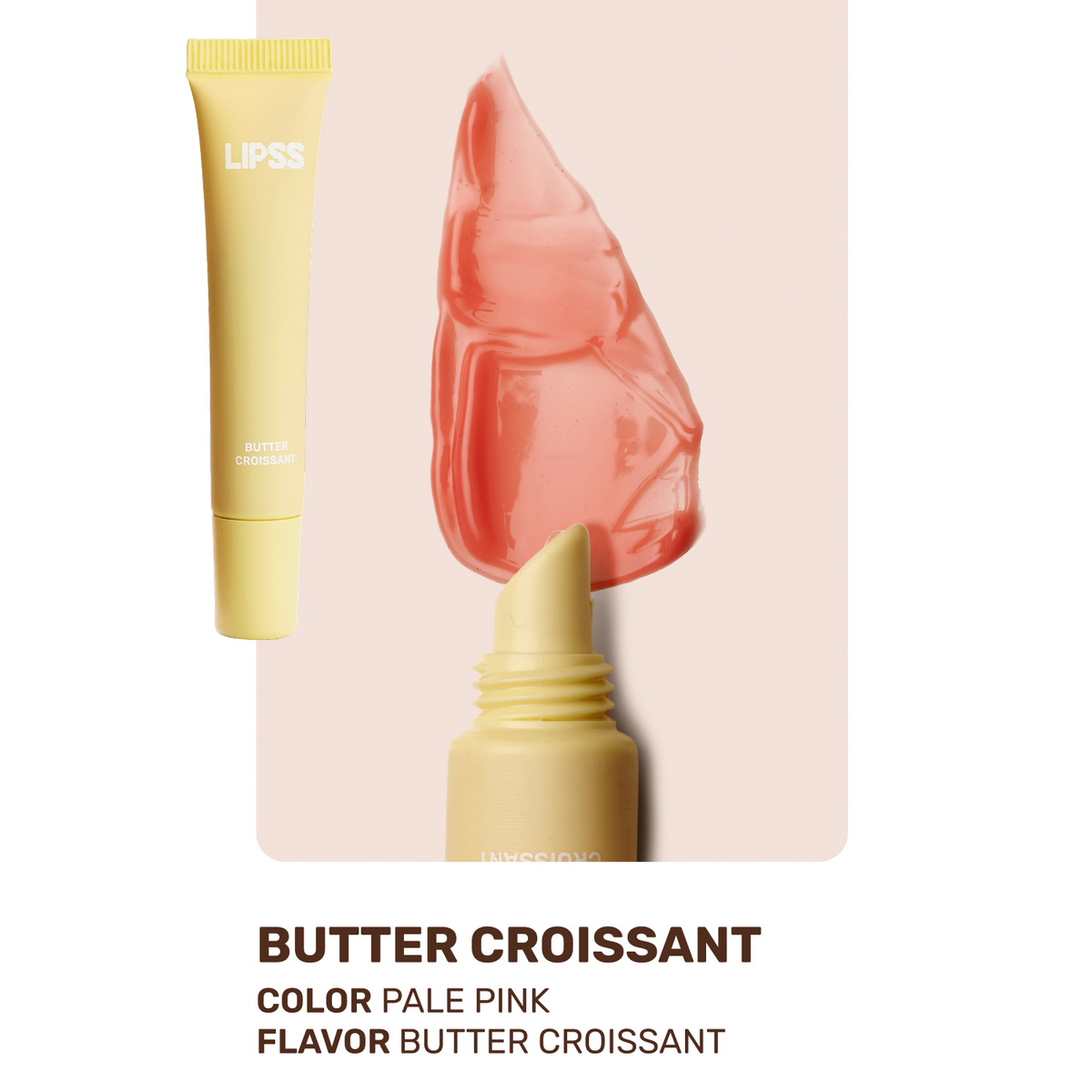 Lipss Lip Gloss Butter Croissant
