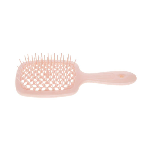 Powder Pink Janeke hairbrush on a white background 2