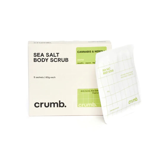 Crumb Sea Salt Body Scrub Cannabis & Neroli