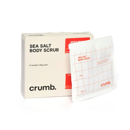 Crumb Sea Salt Body Scrub Spicy Rum