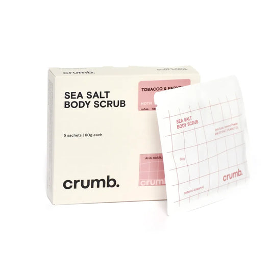 Crumb Sea Salt Body Scrub Tobacco & Papyrus