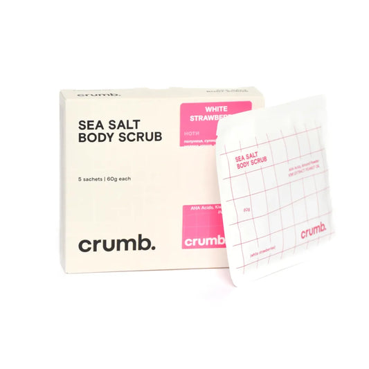 Crumb Sea Salt Body Scrub White Strawberries