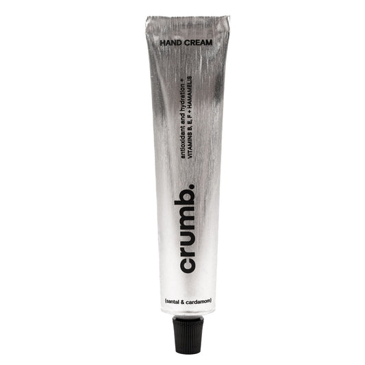 crumb hand cream santal & cardamom on a white background