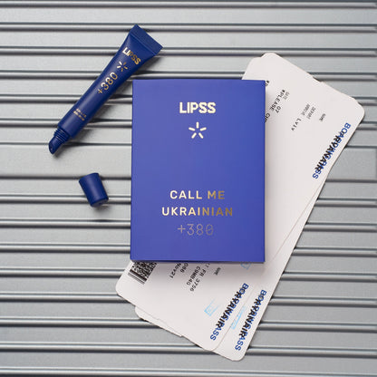 Lipss Lip Gloss +380 СALL ME UKRAINIAN