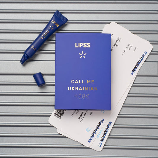 Lipss Lip Gloss +380 СALL ME UKRAINIAN