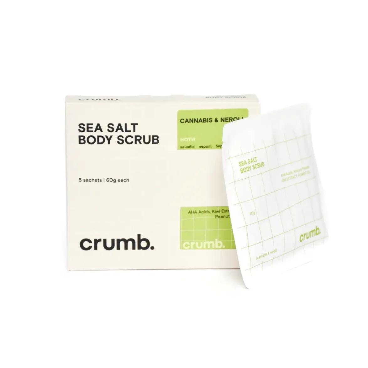Crumb Sea Salt Body Scrub Cannabis & Neroli