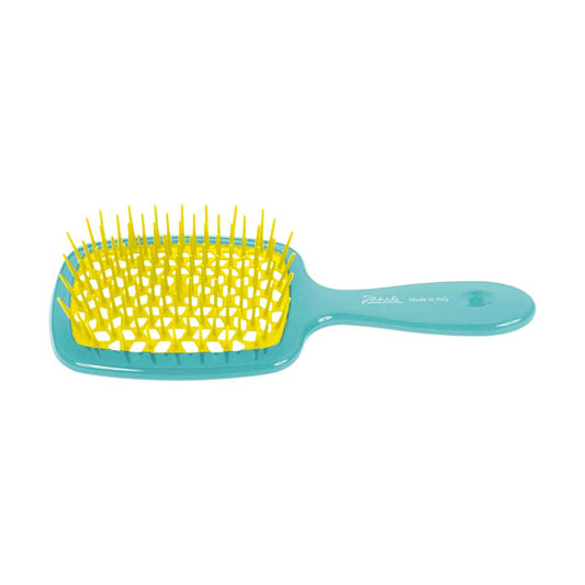 Janeke Superbrush Yellow & Neon Blue