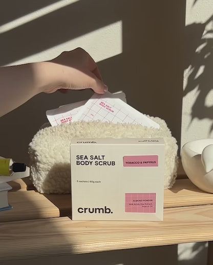 Crumb Sea Salt Body Scrub White Strawberries
