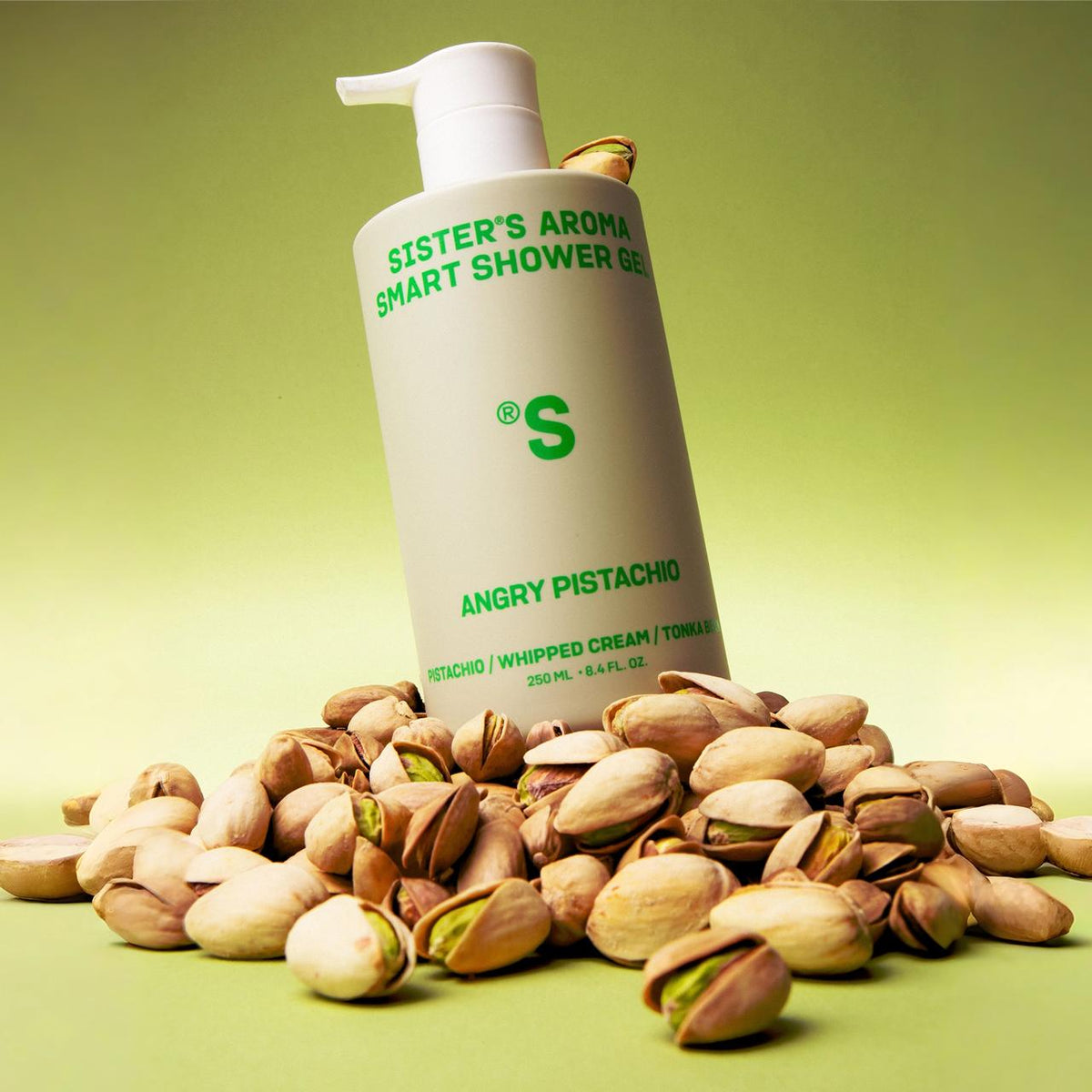 Sister's Aroma Shower Gel Angry Pistachio